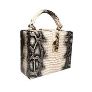 Vaelore Python print handbag