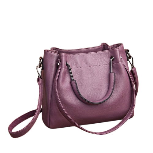 Vealore Soft Leather Retro Bucket Bag